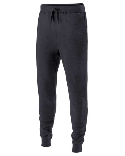 Holloway Youth Fleece Joggers 229648 #color_Carbon Heather