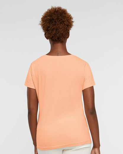 LAT Women's Fine Jersey Tee 3516 #colormdl_Peachy