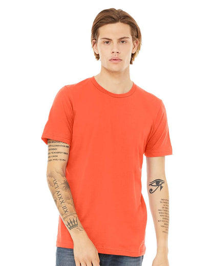 BELLA + CANVAS Jersey Tee 3001 #colormdl_Coral