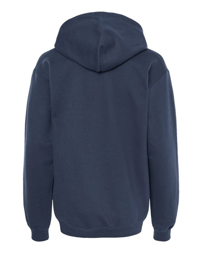Gildan Unisex Softstyle® Midweight Hooded Sweatshirt SF500 #color_Blue Dusk
