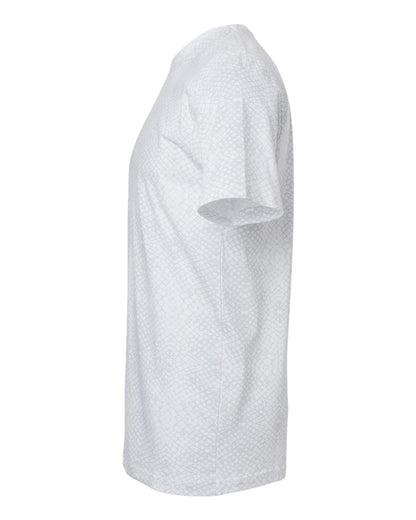 LAT Unisex Fine Jersey Tee 6901 #color_White Reptile