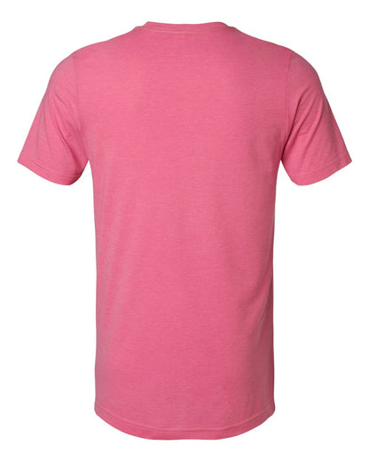 Tultex Combed CVC T-Shirt 602CVC #color_Heather Charity Pink