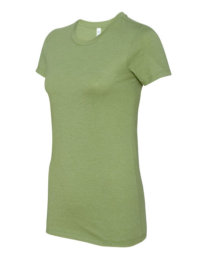 BELLA + CANVAS Women's Slim Fit Tee 6004 #color_Heather Green