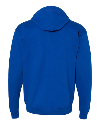 Hanes Unisex EcoSmart® Full-Zip Hooded Sweatshirt P180 #color_Deep Royal