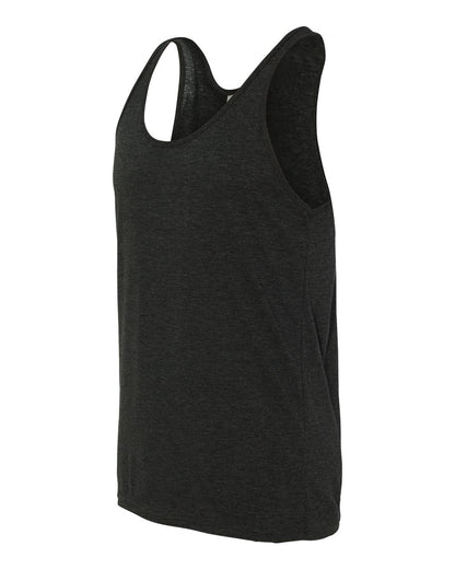 BELLA + CANVAS Triblend Tank 3484 #color_Charcoal Black Triblend