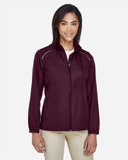 CORE365 Women's Techno Lite Motivate Unlined Lightweight Jacket 78183 #colormdl_Burgundy