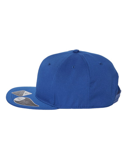 Atlantis Headwear Sustainable Flat Bill Cap JAMES #color_Royal