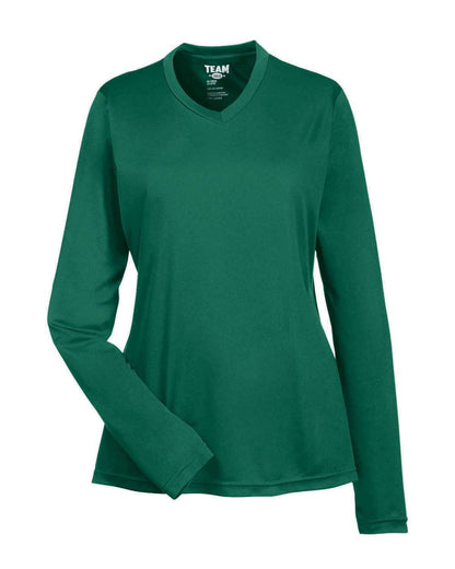 Team 365 Women's Zone Performance Long Sleeve T-Shirt TT11WL #color_Sport Forest
