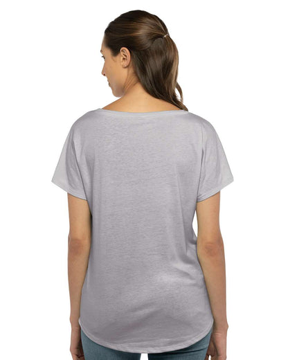 Next Level Women's Ideal Dolman T-Shirt 1560 #colormdl_Heather Grey