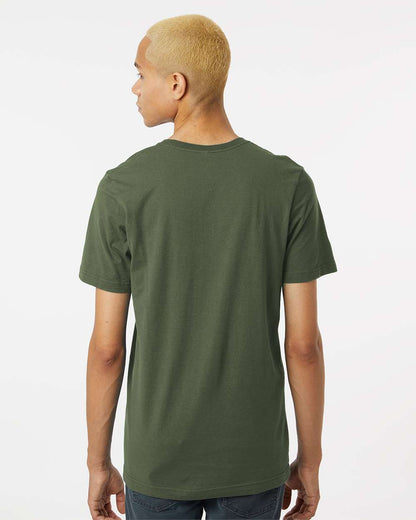 Tultex Combed Cotton T-Shirt 602 #colormdl_Military Green