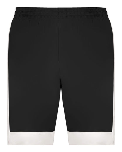 Augusta Sportswear Youth Match-Up Basketball Shorts 6890 #color_Black/ White