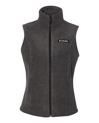 Columbia Women’s Benton Springs™ Fleece Vest 137212 #color_Charcoal Heather