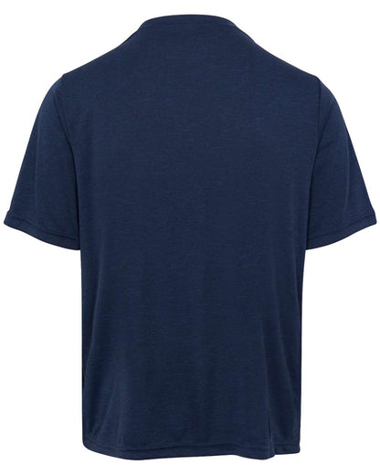 Team 365 Men's Sonic Heather Performance T-Shirt TT11H #color_Sport Dark Navy Heather