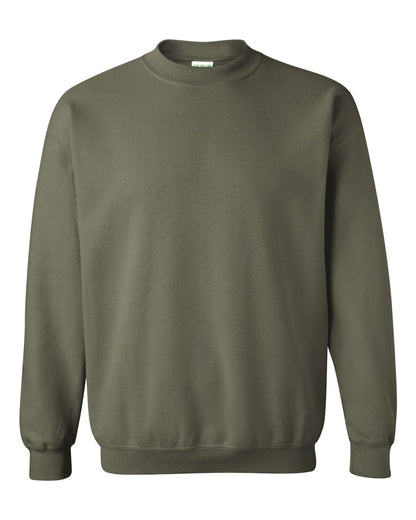 Gildan Heavy Blend™ Crewneck Sweatshirt 18000 #color_Military Green