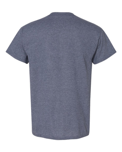Gildan Unisex DryBlend® T-Shirt 8000 #color_Heather Dark Navy