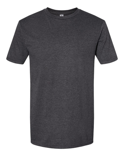 Gildan Unisex Softstyle® CVC T-Shirt 64000CVC #color_Pitch Black Mist
