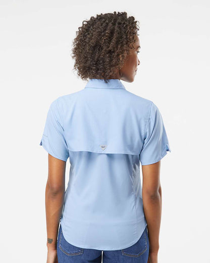 Columbia Women's PFG Tamiami™ II Short Sleeve Shirt 212466 #colormdl_Sail