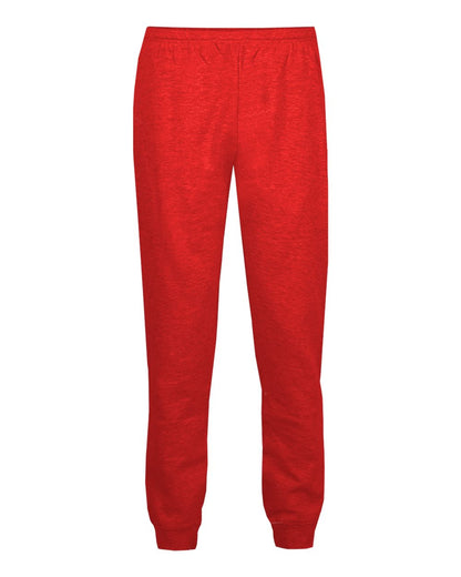 Badger Sport Athletic Fleece Joggers 1215 #color_Red