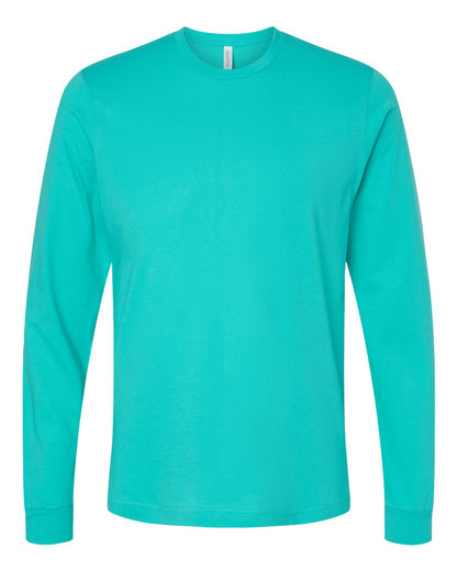 BELLA + CANVAS Jersey Long Sleeve Tee 3501 #color_Teal