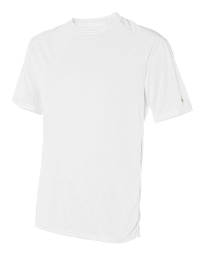 Badger B-Core Sport Shoulders T-Shirt 4120 #color_White