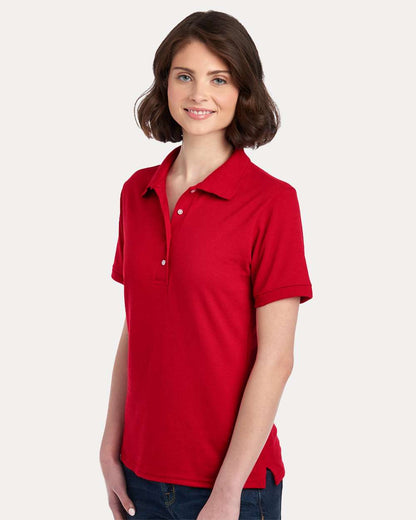 JERZEES Women's Dri-Power® Polo 437F #colormdl_True Red