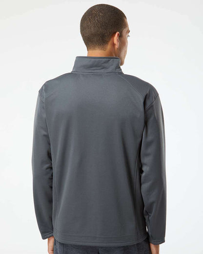 Badger Performance Fleece Quarter-Zip Pullover 1480 #colormdl_Graphite