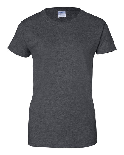 Gildan Women's Ultra Cotton® T-Shirt 2000L #color_Dark Heather