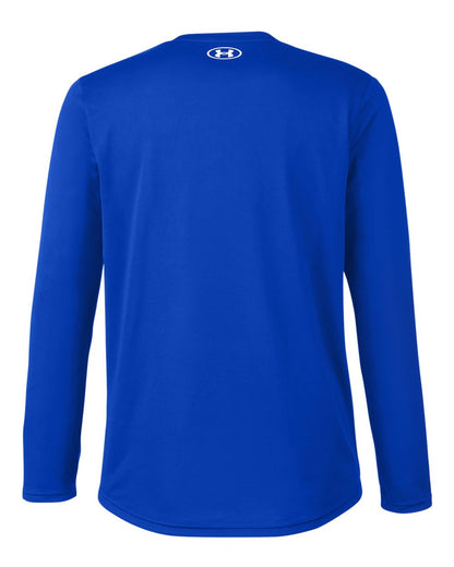 Under Armour Men's Team Tech™ Long Sleeve T-Shirt 1376843 #color_Royal/ White