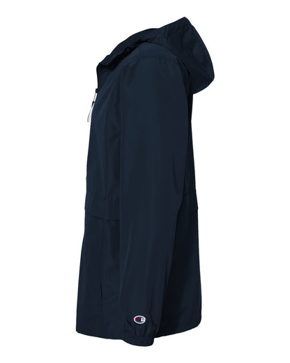 Champion Unisex Full-Zip Anorak Jacket CO125 #color_Navy