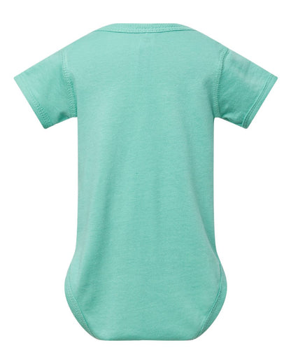 Rabbit Skins Infant Fine Jersey Bodysuit 4424 #color_Saltwater