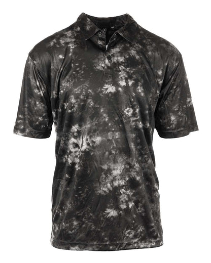 Burnside Golf Polo 0101 #color_Black Tie Dye