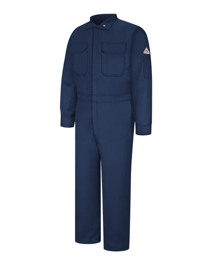 Bulwark Men's Tall Premium Coverall - Nomex® IIIA - 4.5 oz. CNB2T #color_Navy