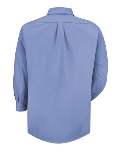 Red Kap Men's Poplin Dress Shirt SP90 #color_Light Blue