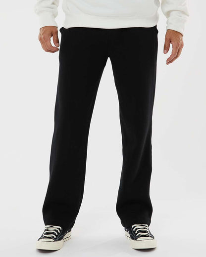 J. America Men's Premium Open-Bottom Sweatpants 8992 #colormdl_Black