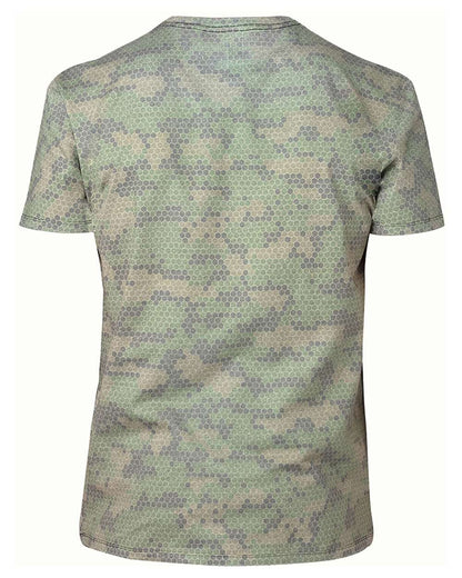 Threadfast Apparel Unisex Ultimate CVC T-Shirt 100A #color_Green Hex Camo