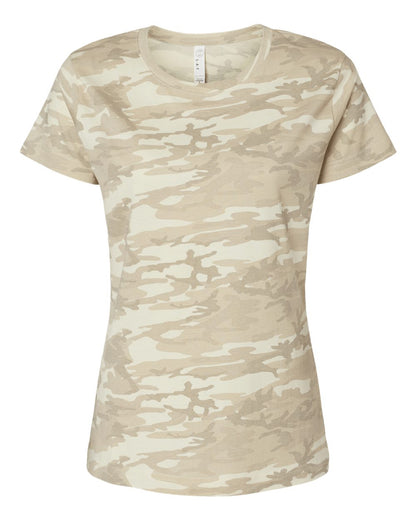 LAT Women's Fine Jersey Tee 3516 #color_Natural Camo