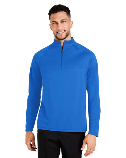 North End Men's Revive Coolcore® Quarter-Zip Pullover NE410 #colormdl_Light Nautical Blue