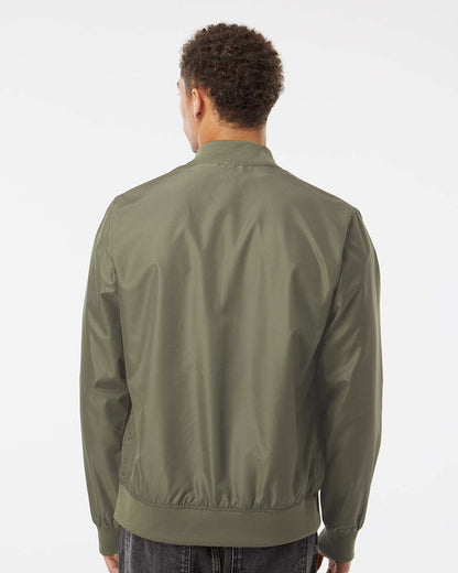 Independent Trading Co. Lightweight Bomber Jacket EXP52BMR #colormdl_Army