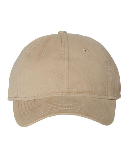 Valucap Unstructured Cap AH35 #color_Khaki
