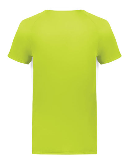 Augusta Sportswear Unisex Octane Soccer Jersey 322240 #color_Lime/ White