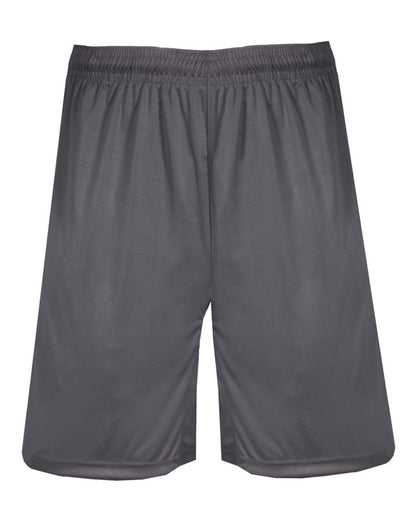 Badger BT5 9" Inseam Trainer Shorts 4110 #color_Graphite