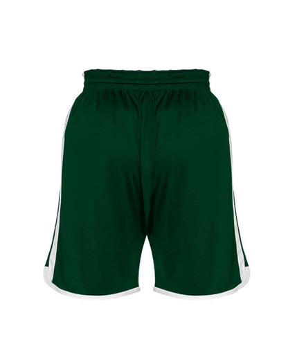 Alleson Athletic Youth Crossover Reversible Shorts 590PSPY #color_Forest/ White