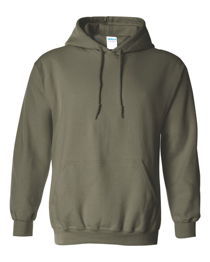 Gildan Unisex Heavy Blend™ Hooded Sweatshirt 18500 #color_Military Green