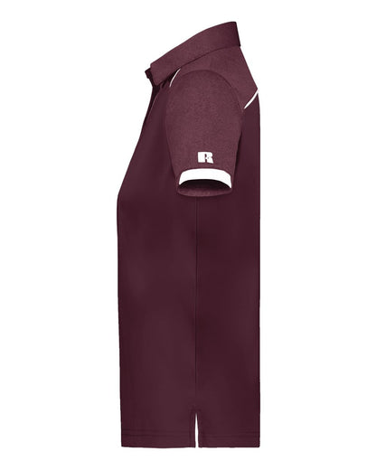 Russell Athletic Women's Legend Polo R20DKX #color_Maroon