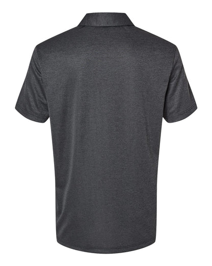 Adidas Men's Space Dyed Polo A591 #color_Black Melange