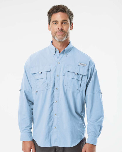 Columbia PFG Bahama™ II Long Sleeve Shirt 212463 #colormdl_Sail