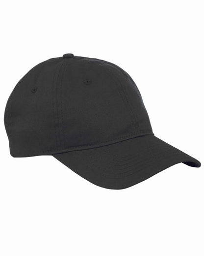 Big Accessories Six-Panel Twill Cap BX880 #color_Black