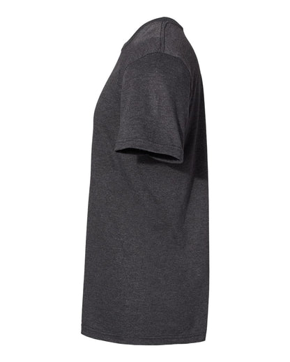 Gildan Unisex Softstyle® CVC T-Shirt 64000CVC #color_Pitch Black Mist