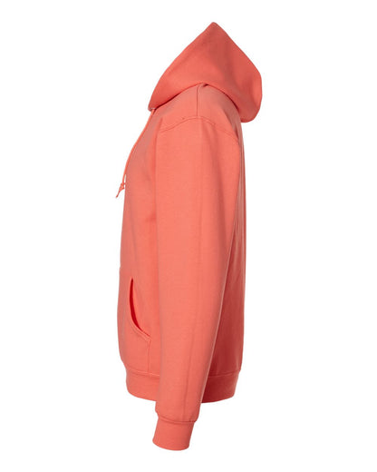 JERZEES Unisex NuBlend® Hooded Sweatshirt 996MR #color_Sunset Coral