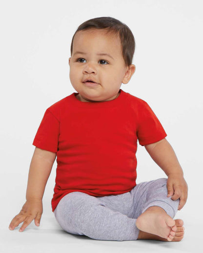 Rabbit Skins Infant Cotton Jersey Tee 3401 #colormdl_Red